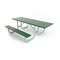 Frog Furnishings Green 6' ADA Galvanized Frame Table PB 6GREGFPICADA - alternate 1